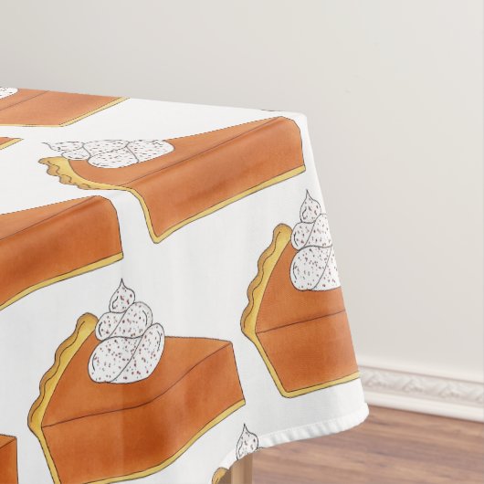Pumpkin Pie Slice Thanksgiving Dinner Party Tafelkleed (Voorbeeld)
