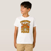Pumpkin Pie Squad Thanksgiving Kinderen T-shirt (Voorkant volledig)