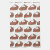 Pumpkin Pie Thanksgiving Dinner Holiday Gift Theedoek (Verticaal)