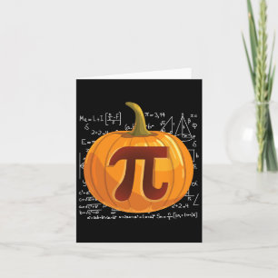 Pumpkin Pie Wiskunde Fun Halloween Thanksgiving Pi Kaart