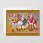 Pumpkin Play Briefkaart (Voorkant / Achterkant)