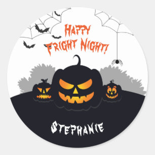 Pumpkin-pleister Ronde Sticker