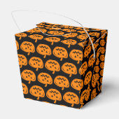 Pumpkin-pumpkin voor trick or treat bedankdoosjes (Achterkant)