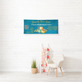 Pumpkin QR Code Church Herfst Autumn Harvest Spandoek (Insitu)