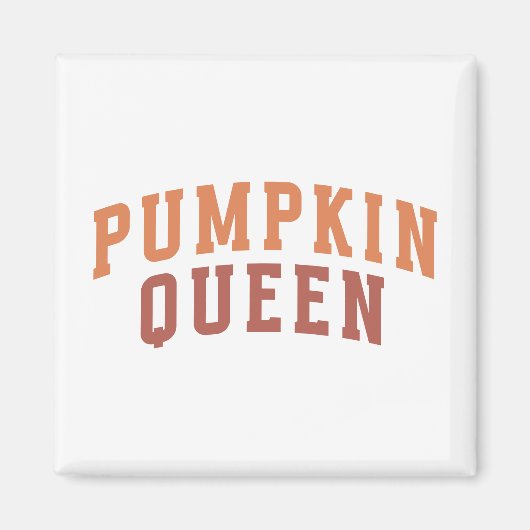 Pumpkin Queen Magneet (Voorkant)