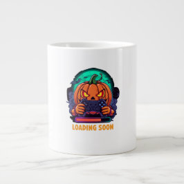 Pumpkin Quest Gamer Loading Design Extra Grote Beker