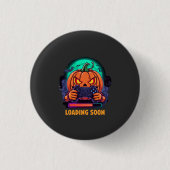 Pumpkin Quest Gamer Loading Design Ronde Button 3,2 Cm (Voorkant)