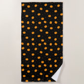 Pumpkin Rain Beach Towel Strandlaken (Voorkant)