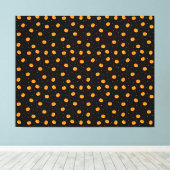 Pumpkin Rain Canvas Print (Insitu (Houten vloer))