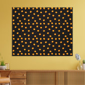 Pumpkin Rain Canvas Print (Insitu (Woonkamer))