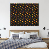 Pumpkin Rain Canvas Print (Insitu (Slaapkamer))