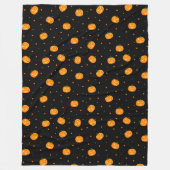 Pumpkin Rain Fleece Blanket (Voorkant)