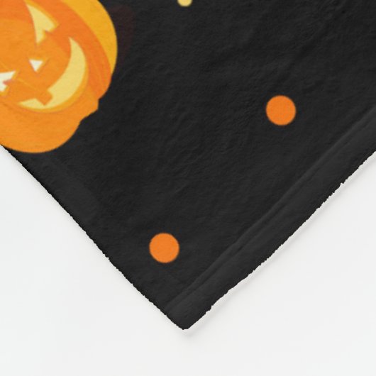 Pumpkin Rain Fleece Blanket (Hoek)