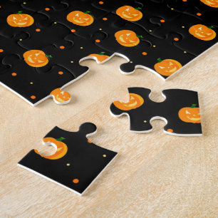 Pumpkin Rain Jigzaag Puzzle Legpuzzel