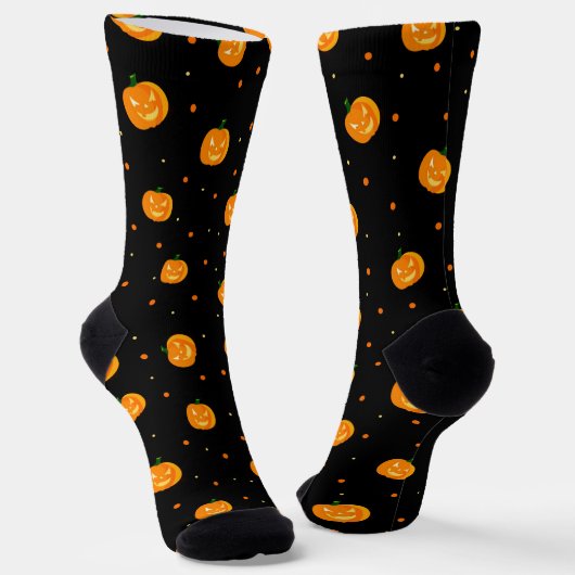 Pumpkin Rain Sokken #2 (Gebogen)