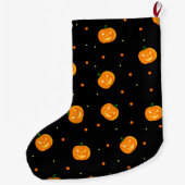 Pumpkin Rain Stocking Grote Kerstsok (Achterkant)