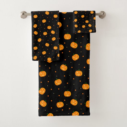 Pumpkin Rain Towel Set Bad Handdoek (Insitu)