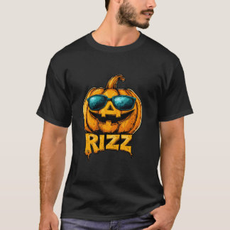 Pumpkin Rizz Grappig Halloween Charisma Charm Cool T-shirt