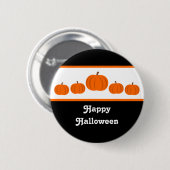 Pumpkin Row Halloween Button (Voorkant /achterkant)