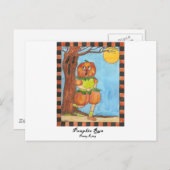 Pumpkin Run Briefkaart (Voorkant / Achterkant)