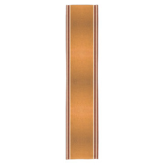 Pumpkin & Rust Exotic Faux Snake Leather Line Art Korte Tafelloper