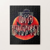 Pumpkin Scare-Wht Legpuzzel (Verticaal)