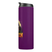 Pumpkin Scary House, Halloween Thermosbeker (Geroteerd rechts)