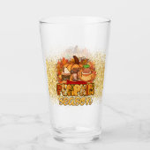 Pumpkin Season Autumn Customize Glas (Voorkant)