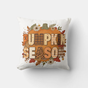 Pumpkin Season – Autumn Flowers & Cozy Coussin