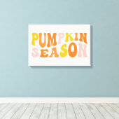 Pumpkin Season Canvas Afdruk (Insitu (Houten vloer))