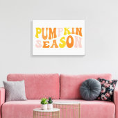 Pumpkin Season Canvas Afdruk (Insitu (Woonkamer))