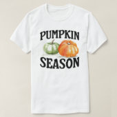 Pumpkin Season Fall Autumn Season T-shirt (Design voorkant)