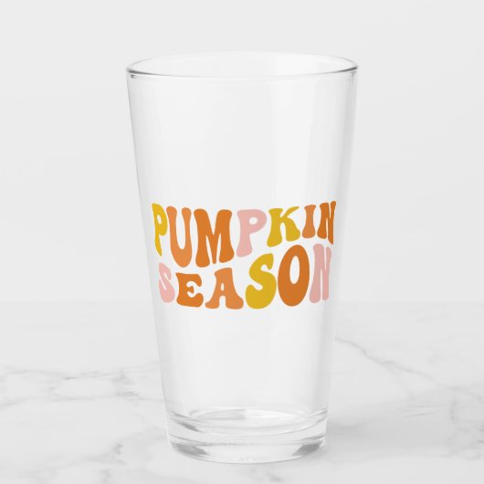 Pumpkin Season Glas (Voorkant)