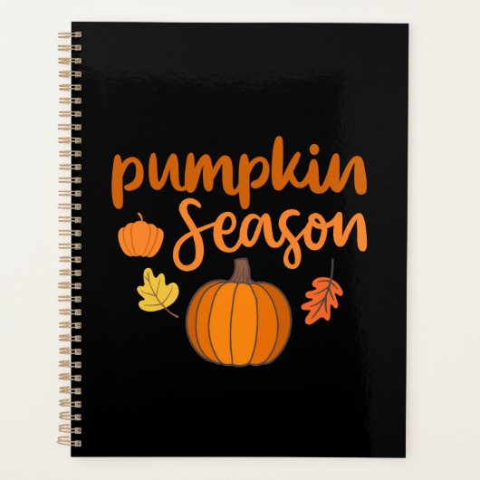 Pumpkin Season Herfst Planner (Voorkant)