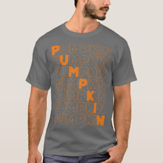 Pumpkin Season Retro Herfst herfst T-shirt