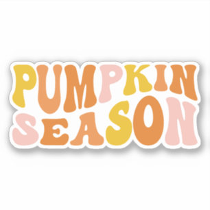 Pumpkin Season Sticker