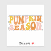 Pumpkin Season Sticker (Vel)