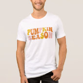 Pumpkin Season Tri-Blend Shirt (Voorkant)
