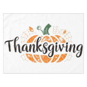 Pumpkin seizoen 2025 – Thanksgiving Tafelkleed (Voorkant (Horizontaal))