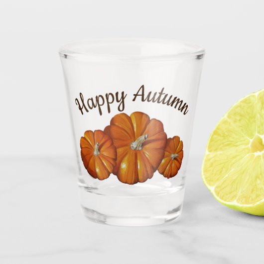 Pumpkin Shot Glass Shot Glas (Voorkant)