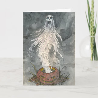 "Pumpkin Shriek" Blank Kaart