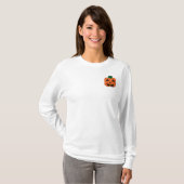 Pumpkin-sleeved-dames T-shirt (Voorkant volledig)