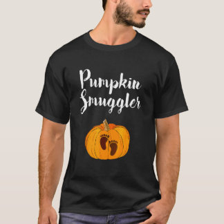 Pumpkin Smuggler Moederdag Zwangerschap Announceme T-shirt