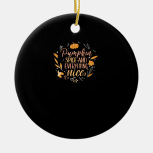 Pumpkin-specerij en alle mooie Herfsten op Bac Keramisch Ornament