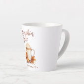 Pumpkin-specerij en alles wat goed is latte mok (Rechterhoek)