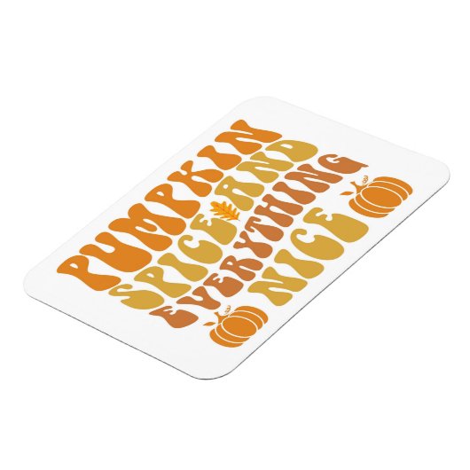 Pumpkin-specerij en alles wat mooi is magneet (Linkerzijde)