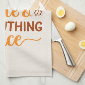 Pumpkin-specerij en alles wat mooi is theedoek (Quarter Fold)