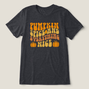 Pumpkin-specerij en alles wat mooi is Tri-Blend shirt
