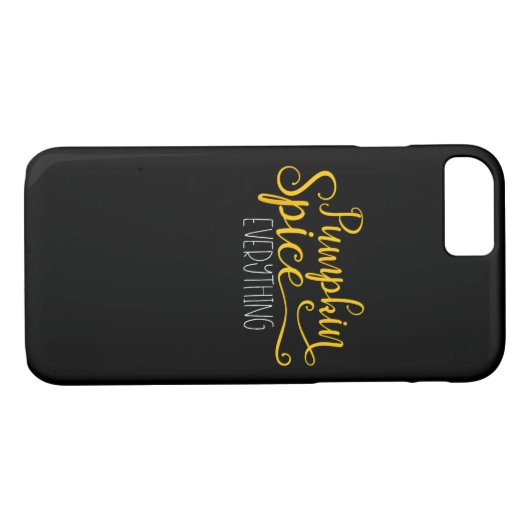 Pumpkin Spice Alles Case-Mate iPhone Case (Achterkant (Horizontaal))