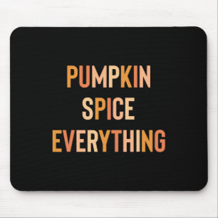 Pumpkin Spice Alles Cute Herfst Rainbow Muismat